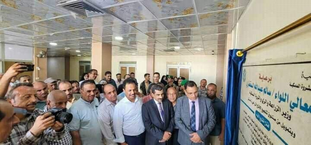 Minister Al-Socotra inaugurates a number of infrastructure, rehabilitation and furnishing projects at the Ministry’s General Office in Al-Aqsa