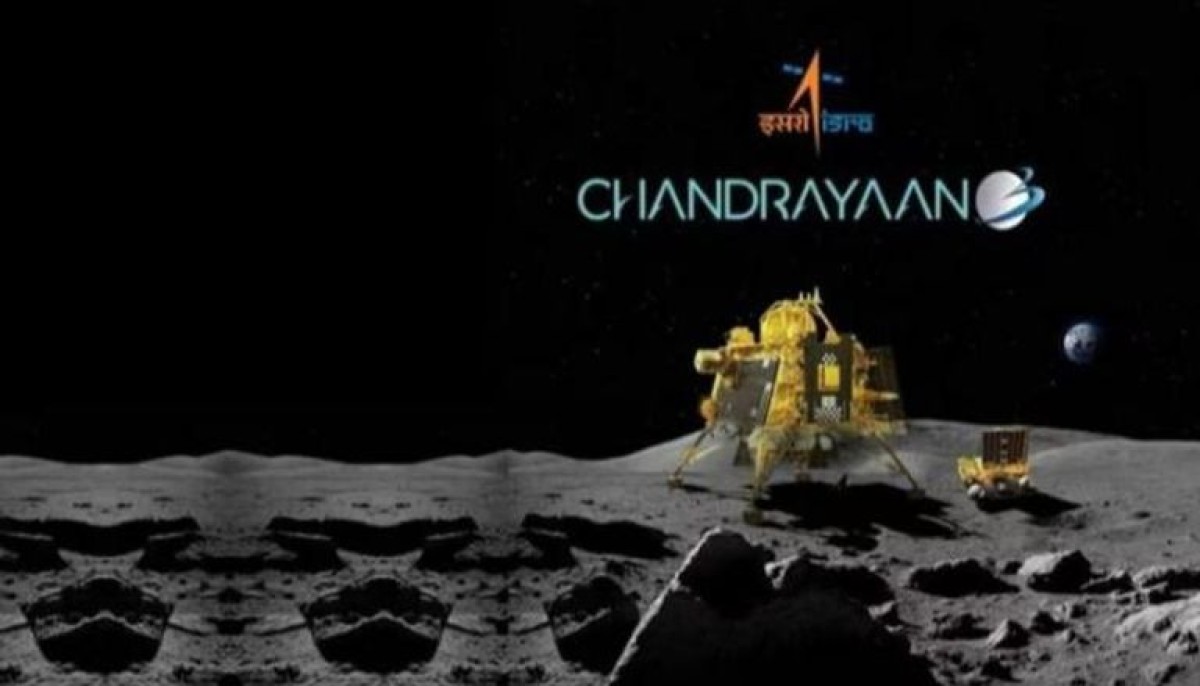 The moment the Indian probe "Chandrayaan-3" was launched on the surface of the moon