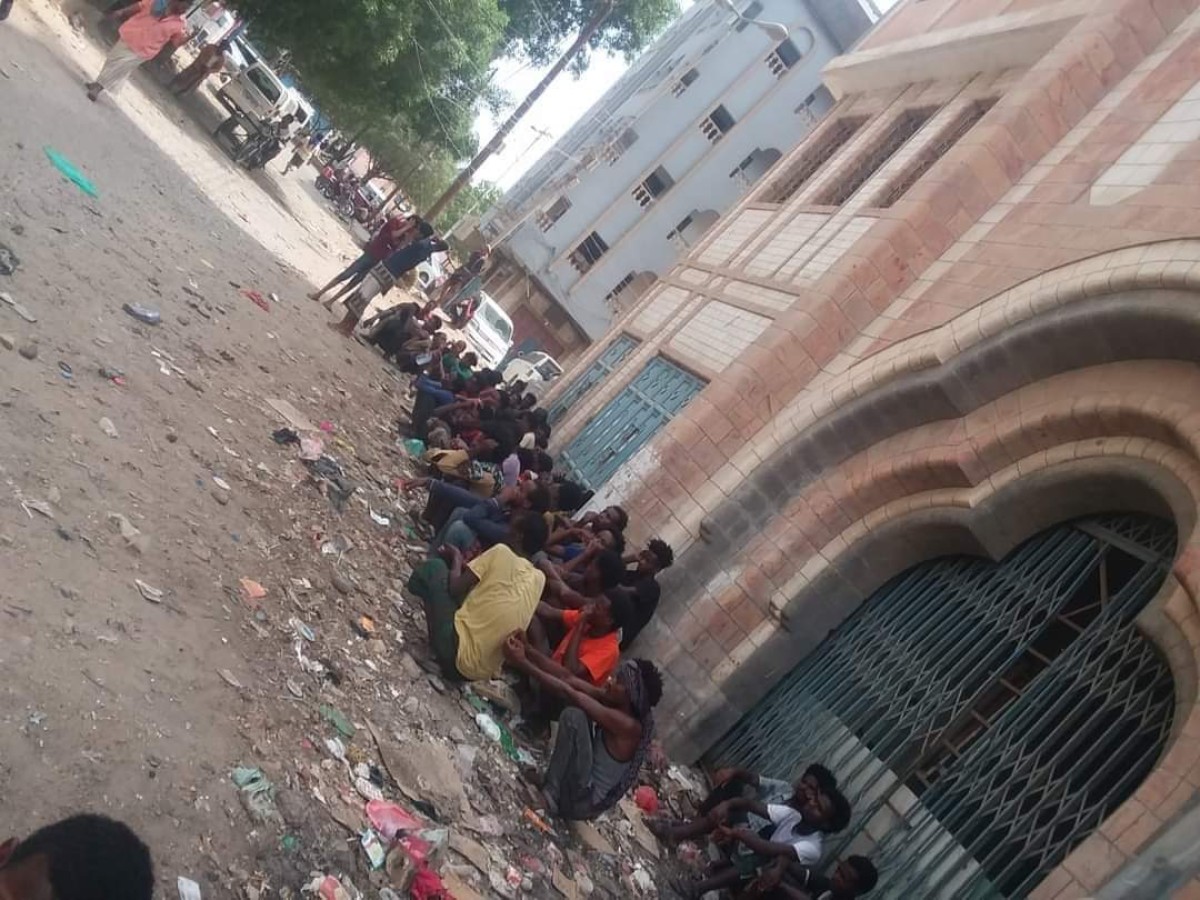 Angry protests by illegal African immigrants in Aden