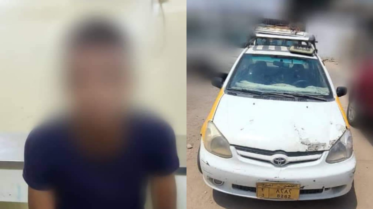 Mansoura police arrest a suspect accused of stealing three vehicles in the capital, Aden.