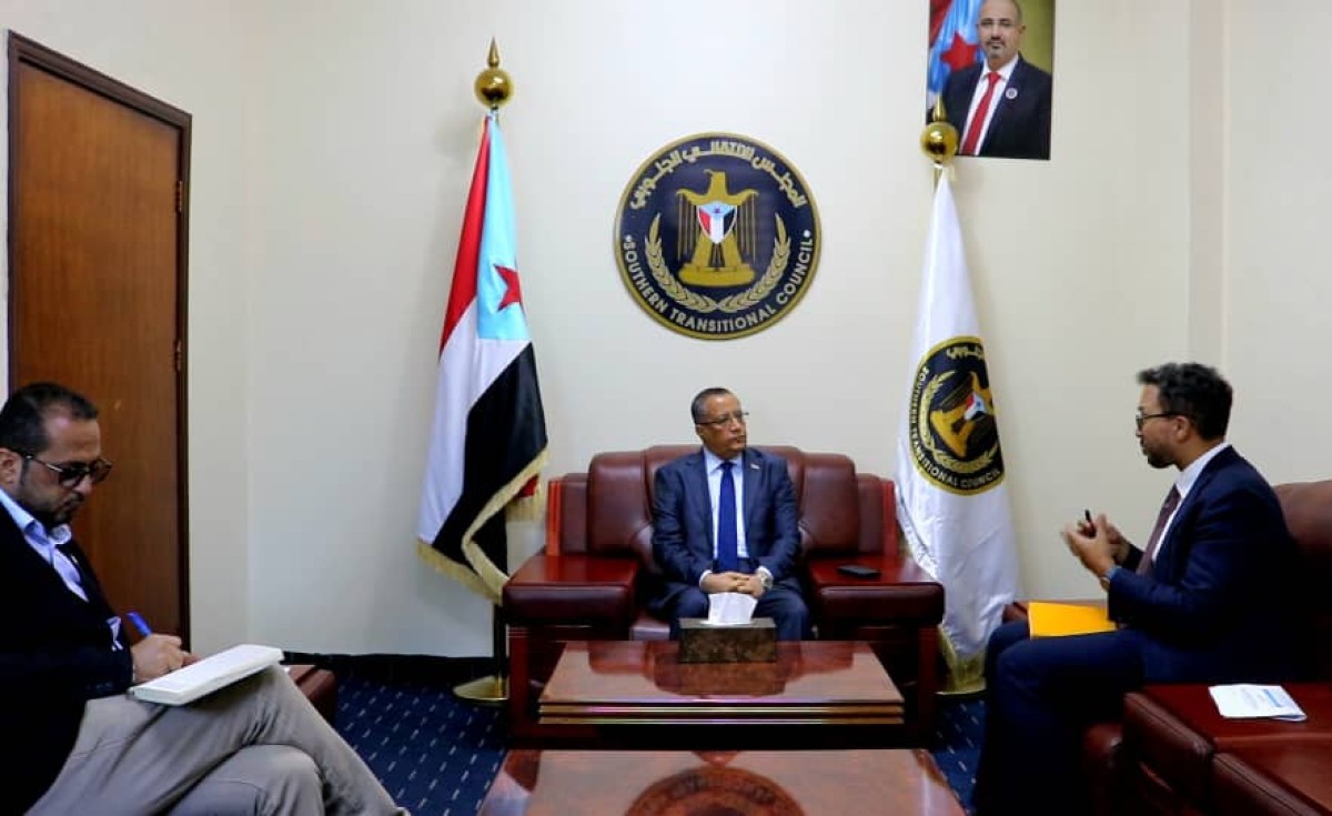 Al-Khobaji reiterates his emphasis to the office of the UN envoy of the necessity of the presence of the southern issue within the Yemeni political process