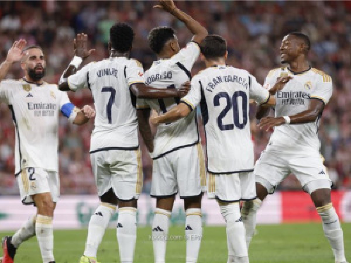 Real Madrid regains the lead with a treble win in Girona