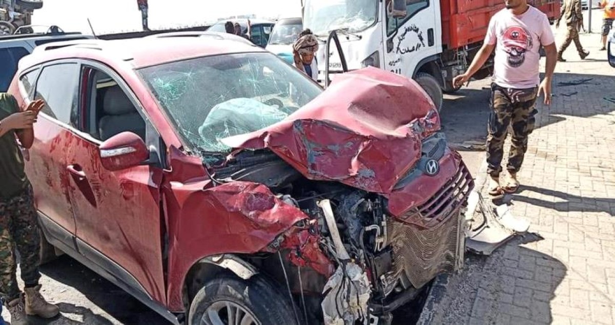 Within a day... deaths resulting from traffic accidents in Aden, Hadramaut, and Al-Dhalea