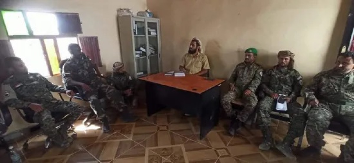 The Commander of the Mesaimeer Belt directs the organization of security and institutional work