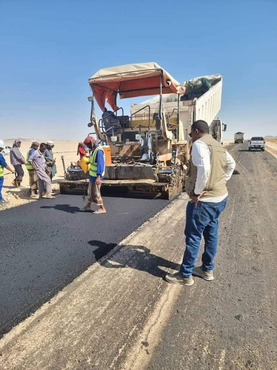 Shabwa: Rehabilitation and maintenance of the Ataq-Al-Abr international line continues