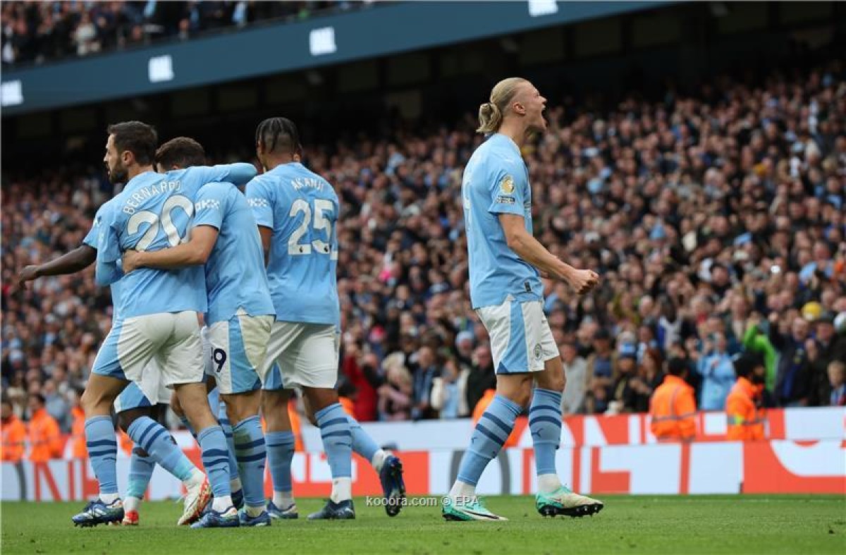 Manchester City breaks a legendary record for its arch-neighbor