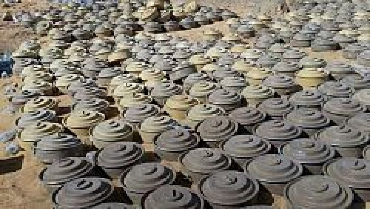 730 mines were removed from war zones in Yemen within a week