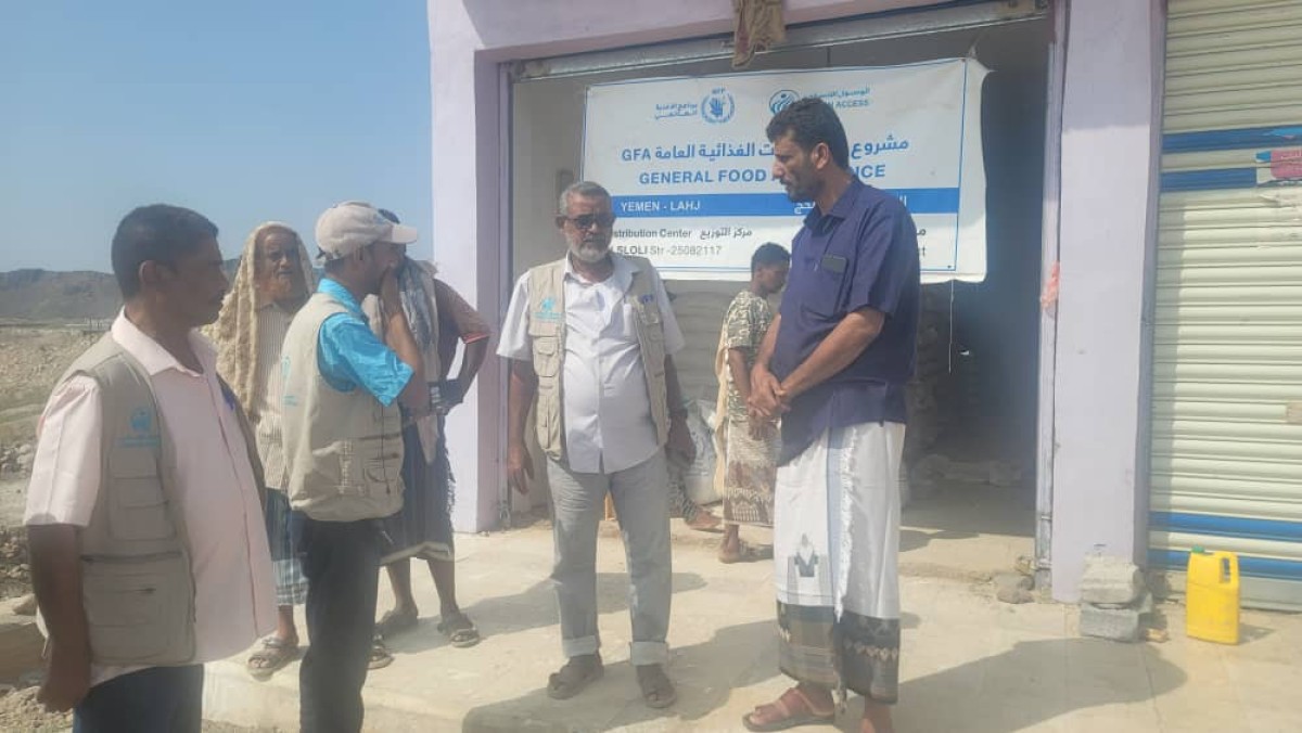 The Director General of the Moroccan Marine Company inspects global food stores