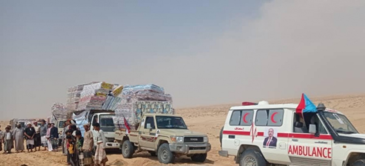 Al-Mahra Transitional Council provides relief to those affected in Haswain as a result of Cyclone Tej