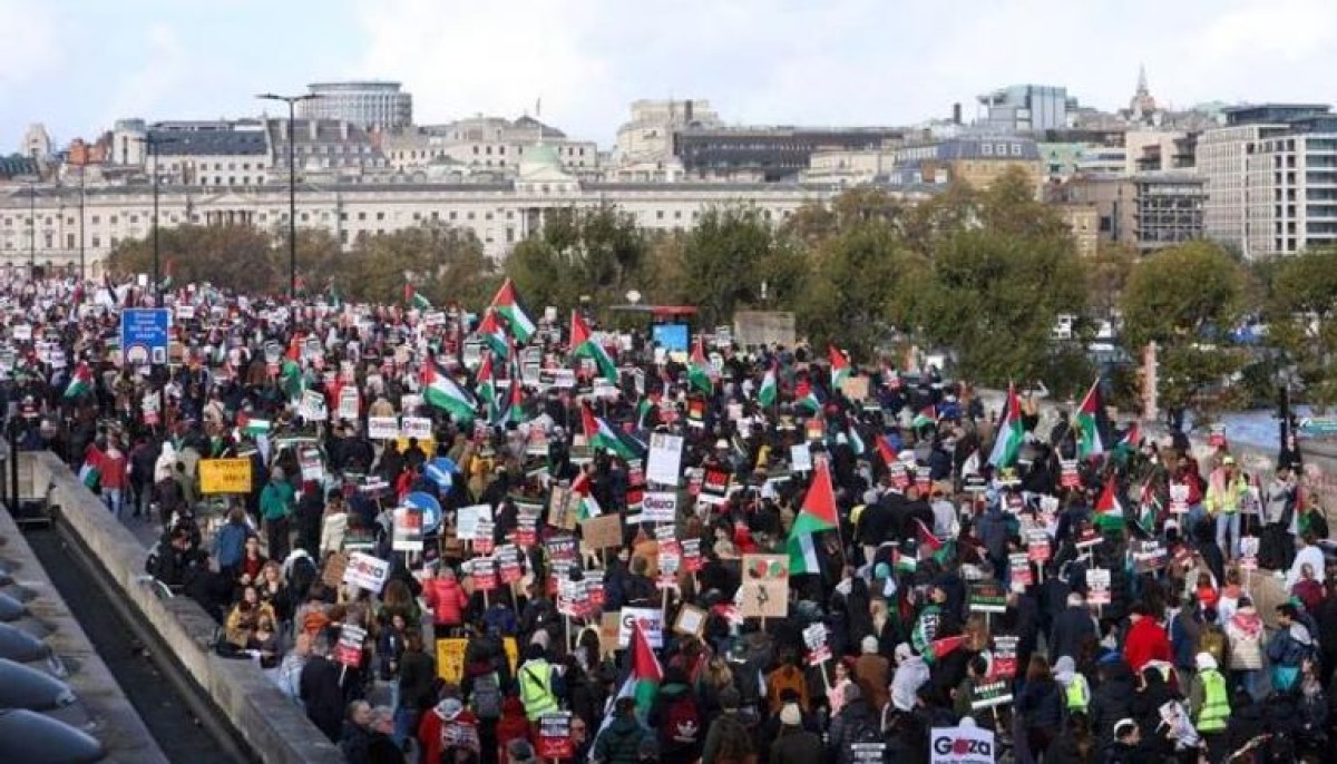 From Istanbul to London...massive demonstrations in support of Gaza