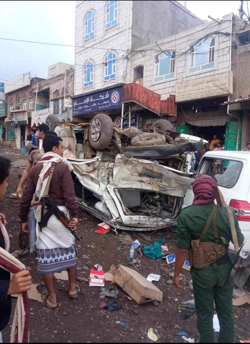 A horrific traffic accident kills more than 5 people in Taiz, Yemen