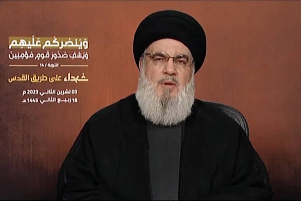 A weak speech.. Hassan Nasrallah from the “borders of Palestine” threatens to bomb Israel from distant Yemen