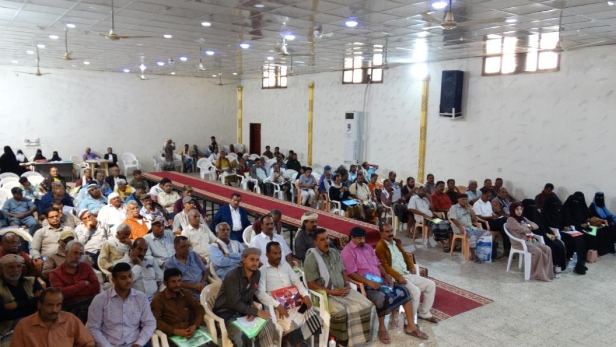 Headed by Al-Halmi...the local leadership of the Lahj Transitional Council holds its expanded meeting for the third semester of this year