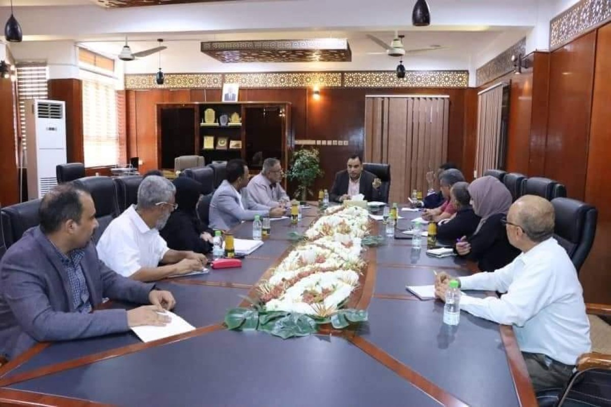 Minister Socotra discusses with the UNDP aspects related to the implementation of a number of agricultural and fisheries projects