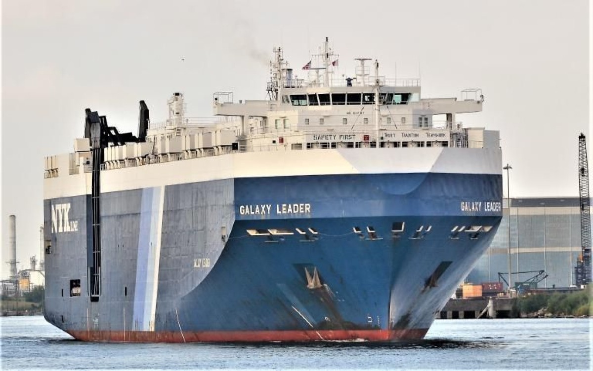 The Houthi group controls a cargo ship, and Israel comments on the operation