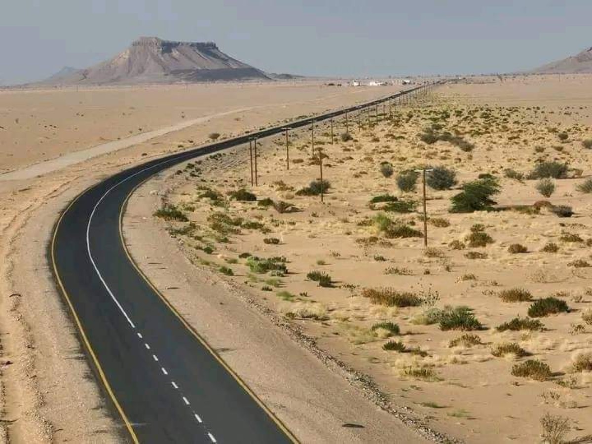 Completion of the work of the third section of the rehabilitation of the Ataq-Al Abr International Road