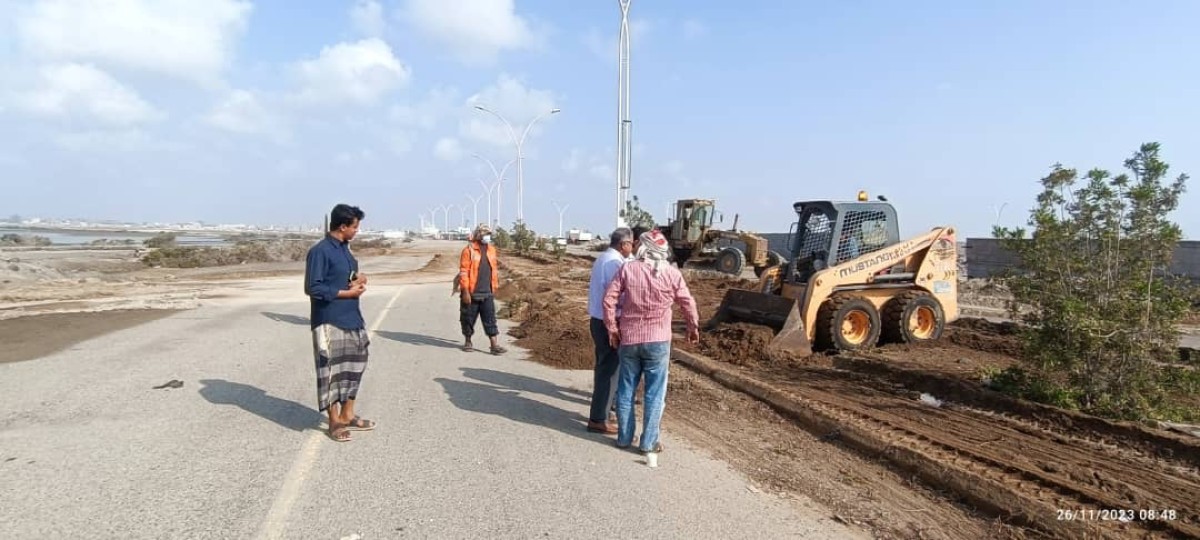 The Cleaning and Improvement Fund reopens the Al-Mallah-Al-Nasr Road, which has been closed for years