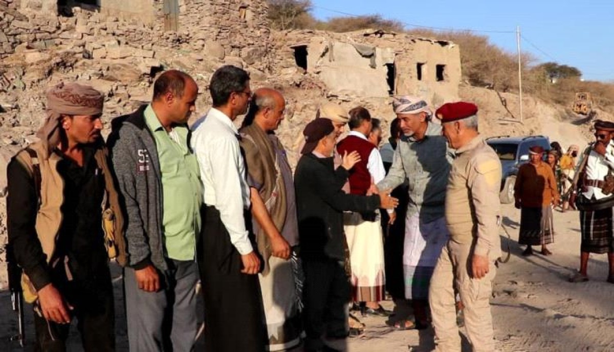 Major General Mahmoud Salem Al-Subaihi arrives in Al-Dhalea