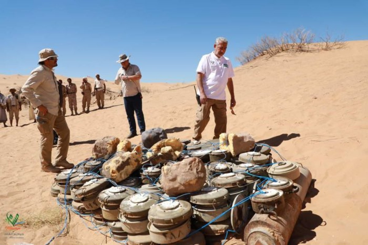 Masam removes 3,797 mines, unexploded ordnance, and explosive devices in Yemen