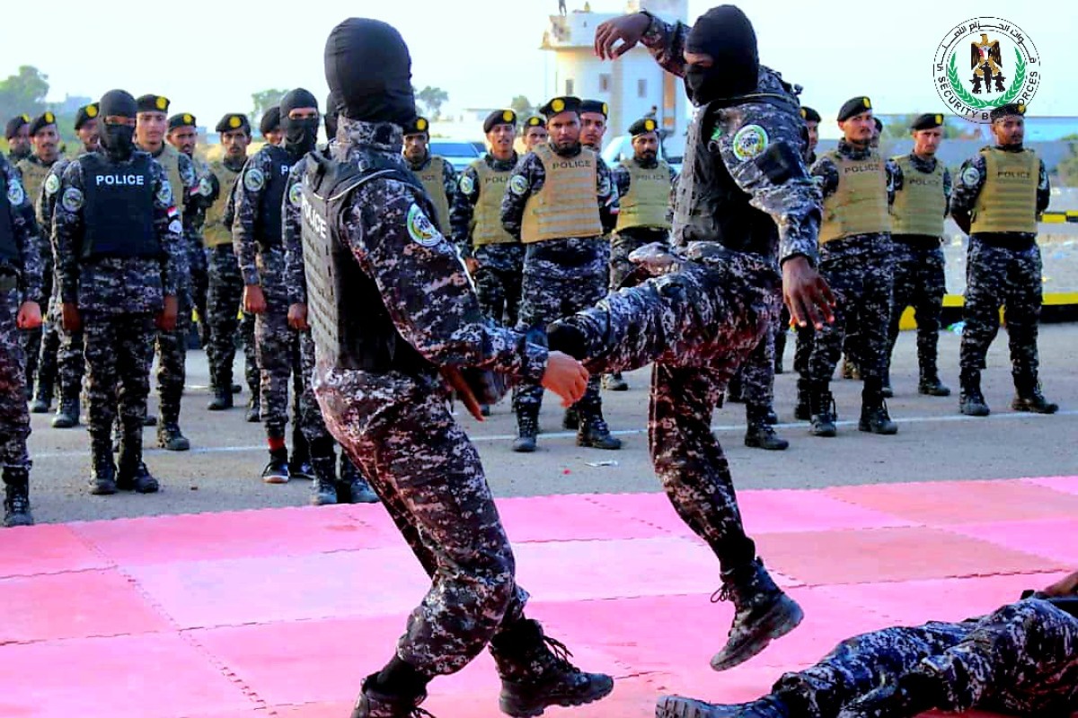 بالصور.. تخرّج دفعة جديدة من حزام حرس المنشآت بالتزامن مع ذكرى عيد الجلاء