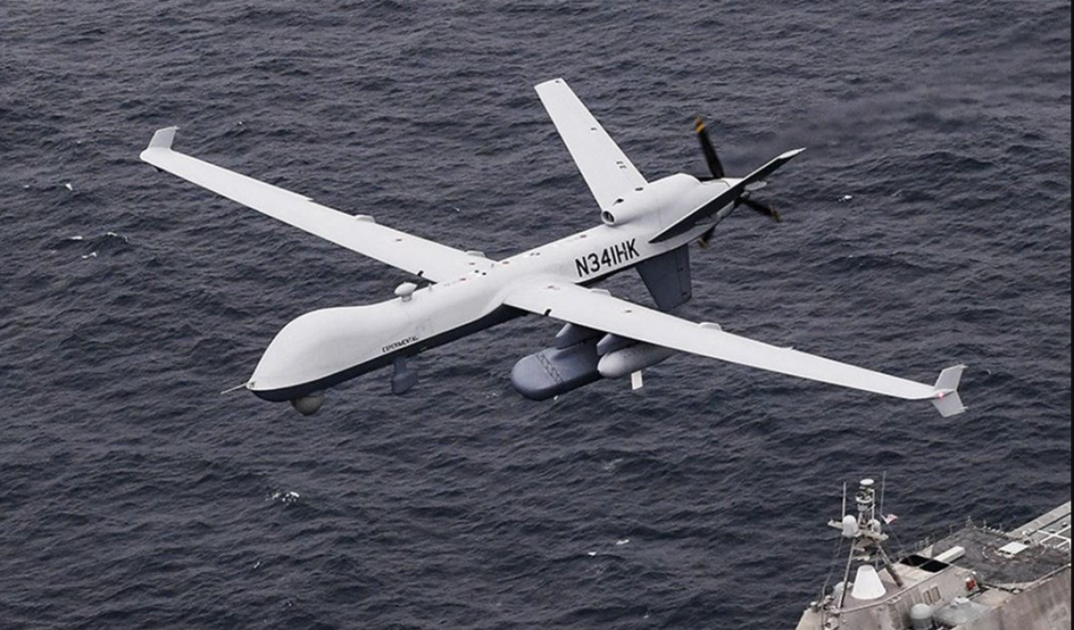 A French frigate announces the shooting down of two drones in the Red Sea