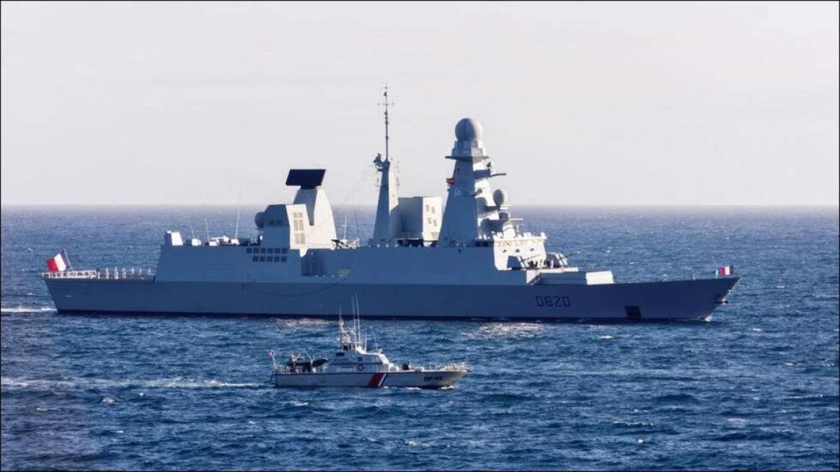 A French frigate shot down two drones launched by the Houthis in the Red Sea