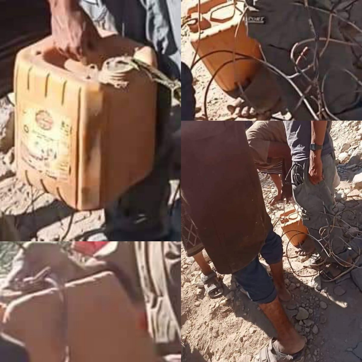 Abyan security dismantles an explosive device near the site of the martyrdom of the leader of the Security Belt, Abdul Latif Al-Sayyid