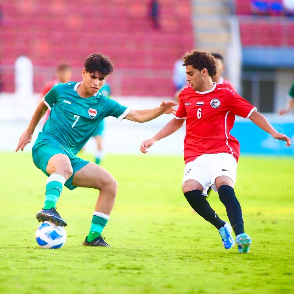 The junior national team begins its journey in West Asia with a victory against Iraq