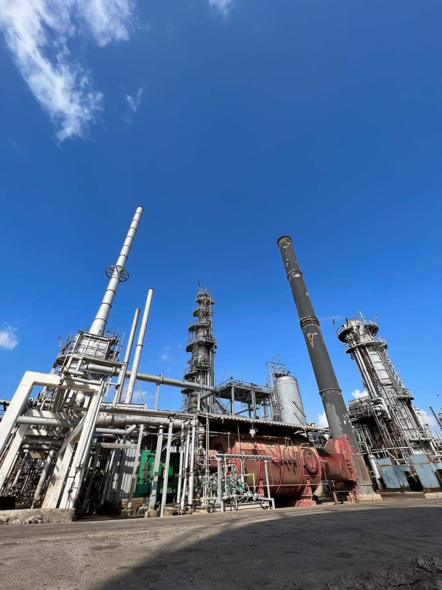 Restarting the asphalt production unit at Aden refineries