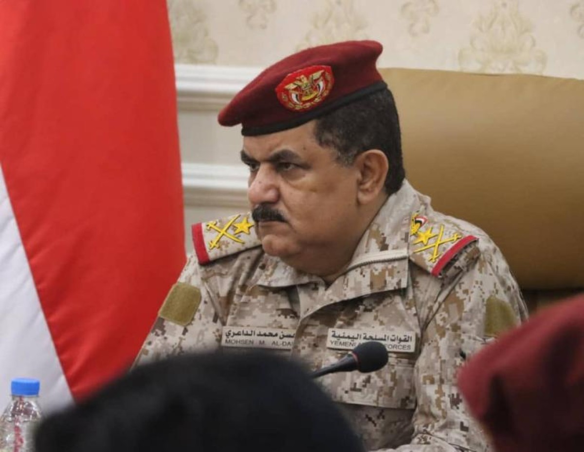 An official source in the Ministry of Defense announces for the first time about targeting the home of Minister Al-Daari in Aden