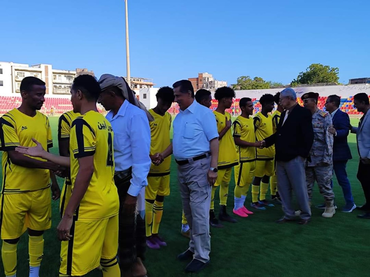 In the presence of the Minister of Defense, Al-Daari, the Abyan axis culminates in the military football championship