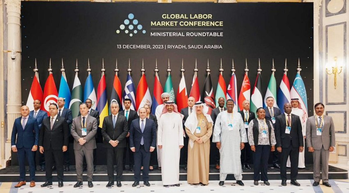 Al-Zaouri heads the Yemeni delegation participating in the International Labor Market Conference in Riyadh