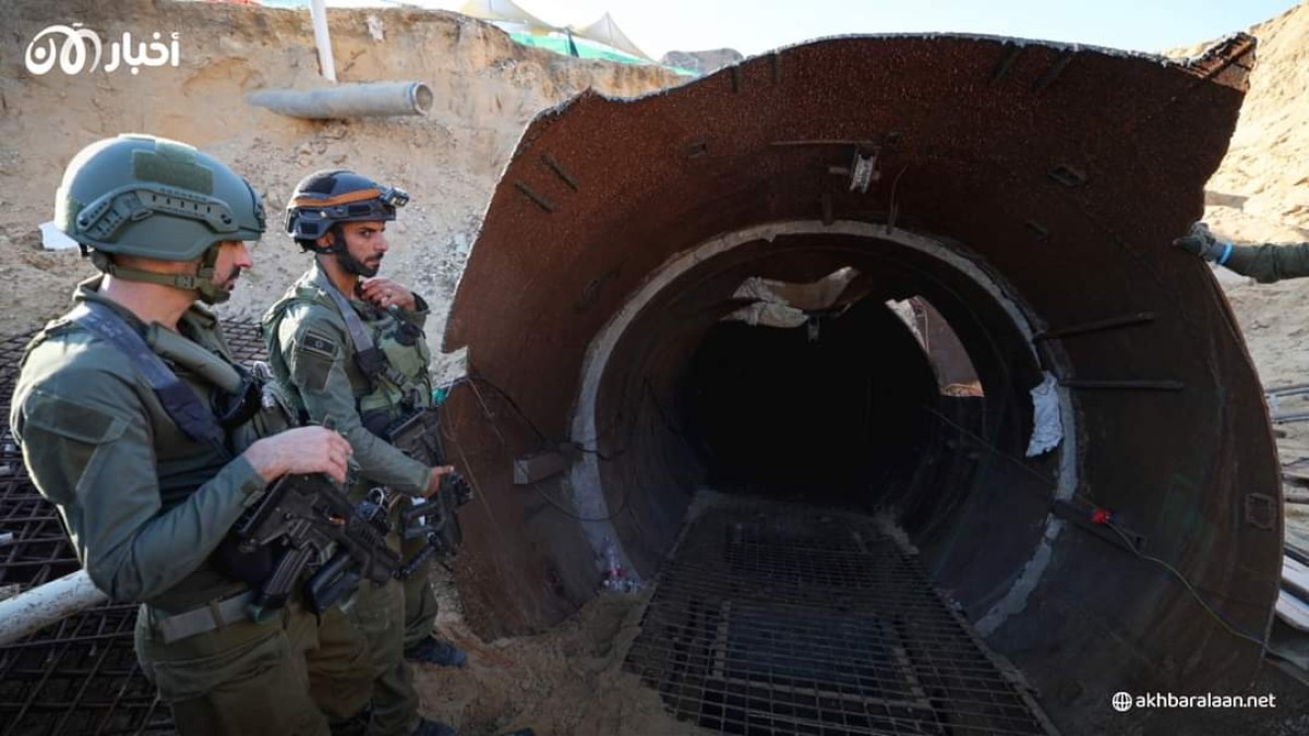 The Israeli army says that during its attack it found the "largest tunnel" dug by Hamas under the Gaza Strip