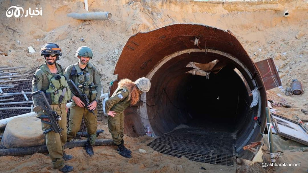 The Israeli army says that during its attack it found the "largest tunnel" dug by Hamas under the Gaza Strip