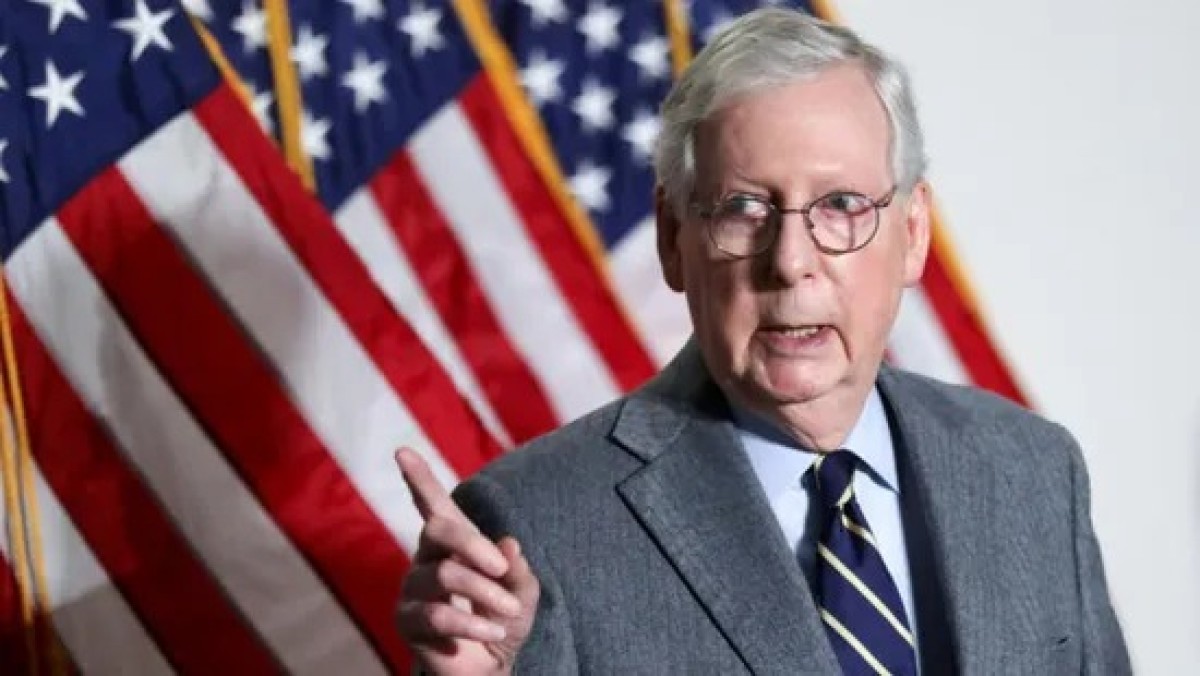 Mitch McConnell: Houthi attacks against shipping are a threat to American leadership