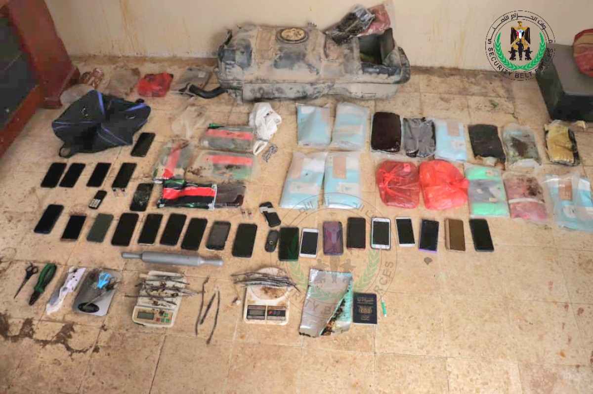 In pictures: Security Belt forces announce the arrest of a drug trafficking network in the capital, Aden