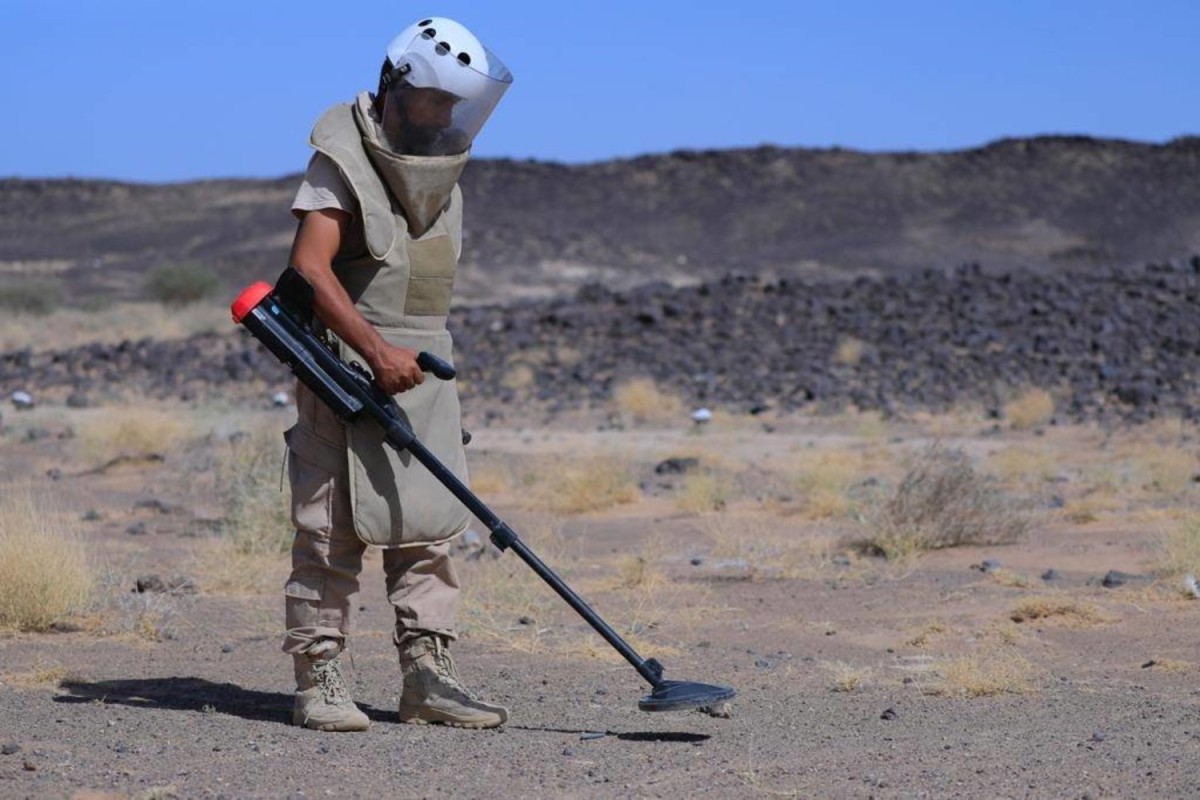 “Masam” project removes 826 mines in Yemen within a week