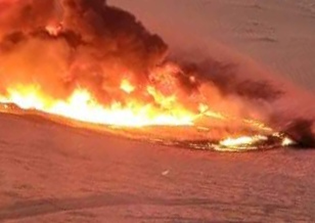 A major crude oil pipeline was blown up in Shabwa