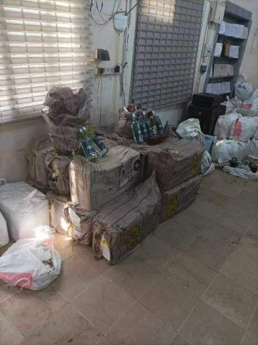 In pictures: Large quantities of liquor seized in Aden