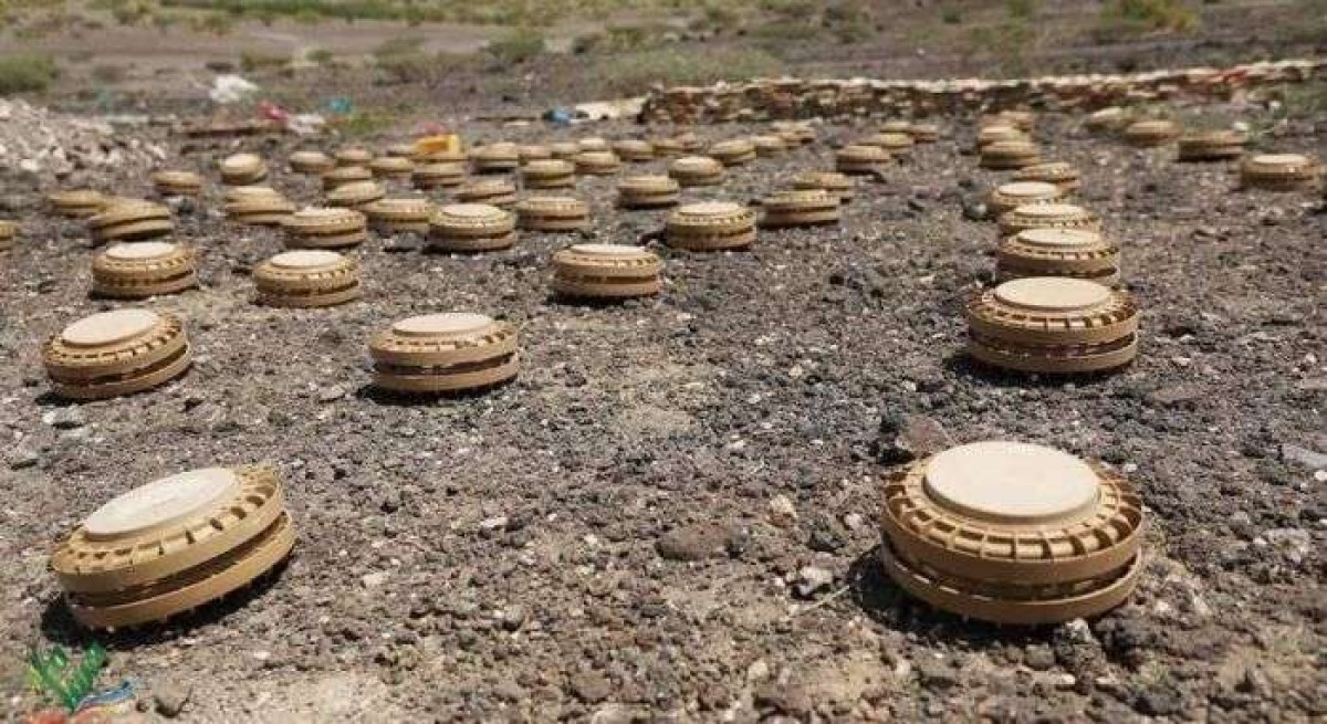 3,015 Houthi mines and ammunition were removed during December