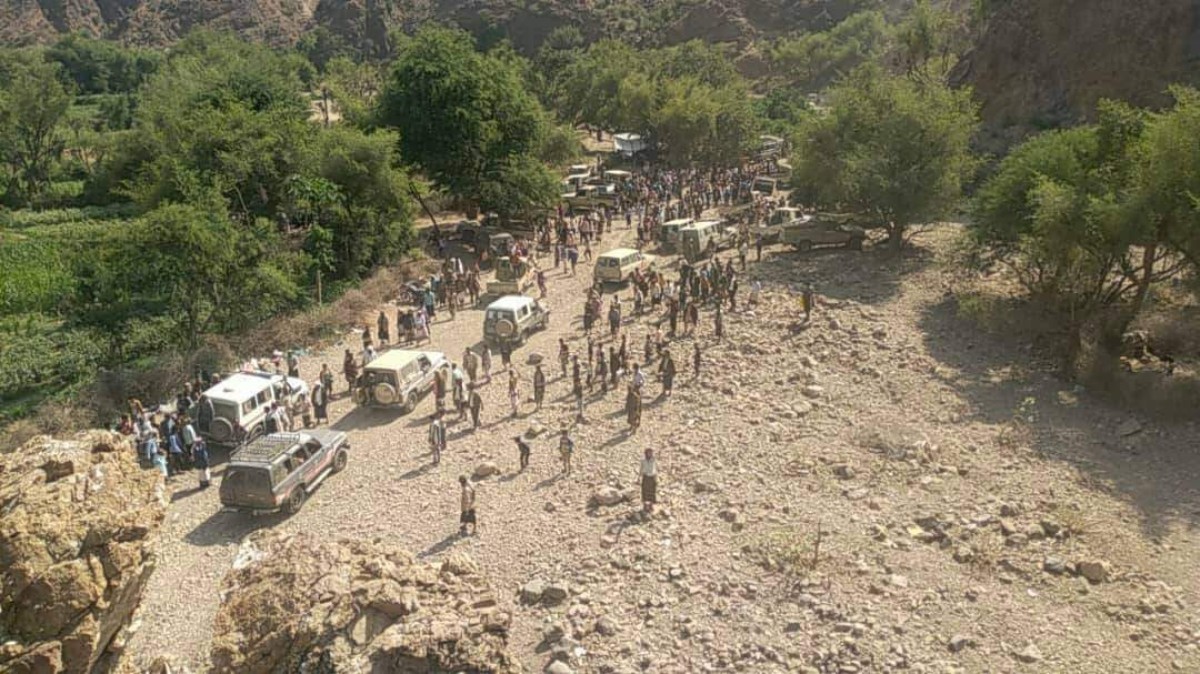 A majestic funeral will carry the bodies of the martyrs Al-Hazmi and Al-Hawshabi to their final resting place