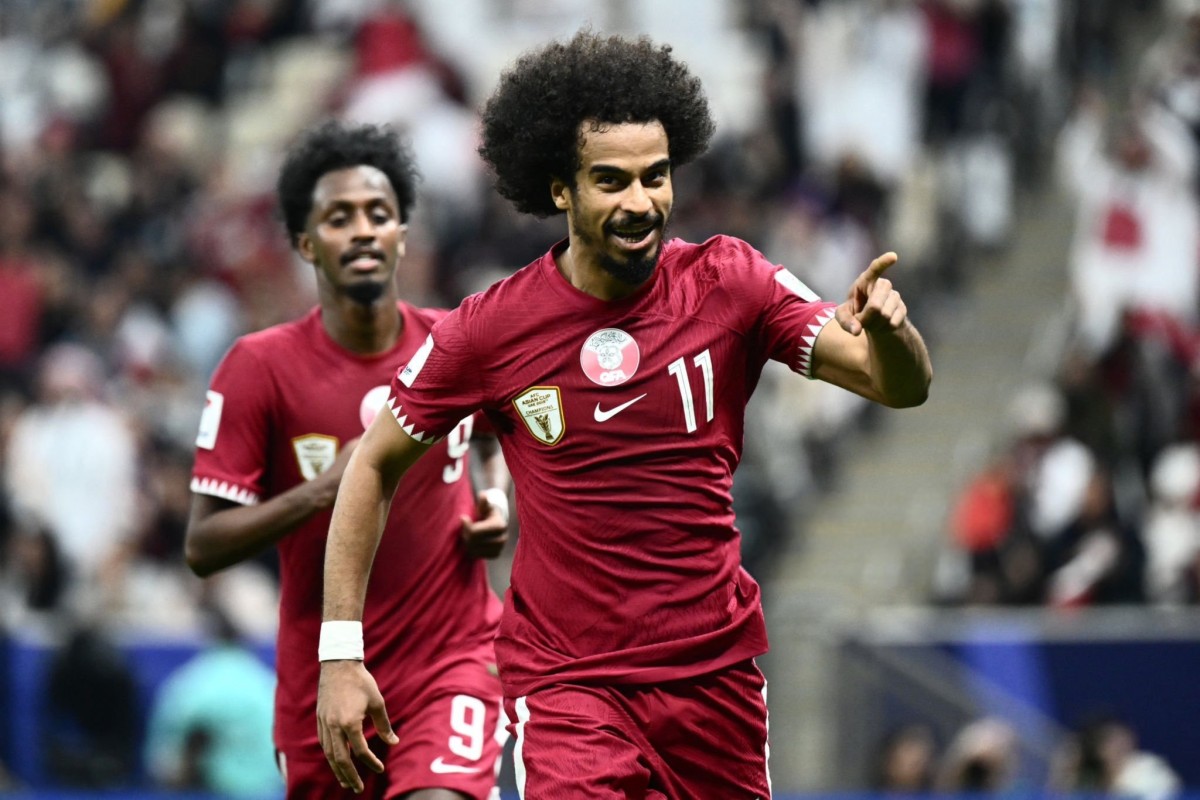 Qatar begins the defense of the Asian Cup title with a hat-trick in Lebanon