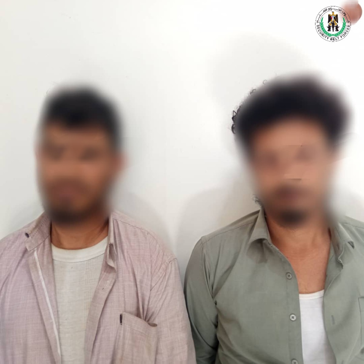 Lahj.. Two people were arrested in possession of a quantity of narcotic hashish