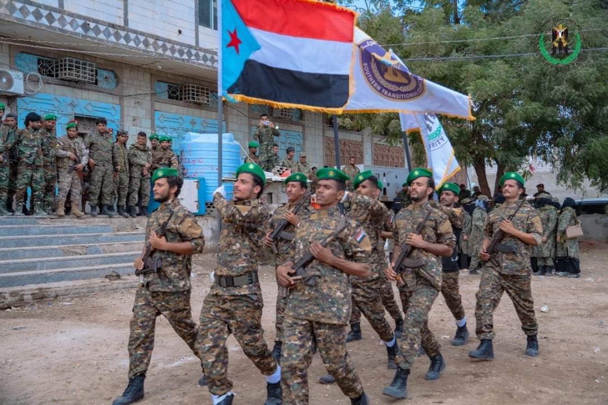 The ring belt of the capital, Aden, inaugurates the combat and moral year 2024 with a military parade of symbolic companies