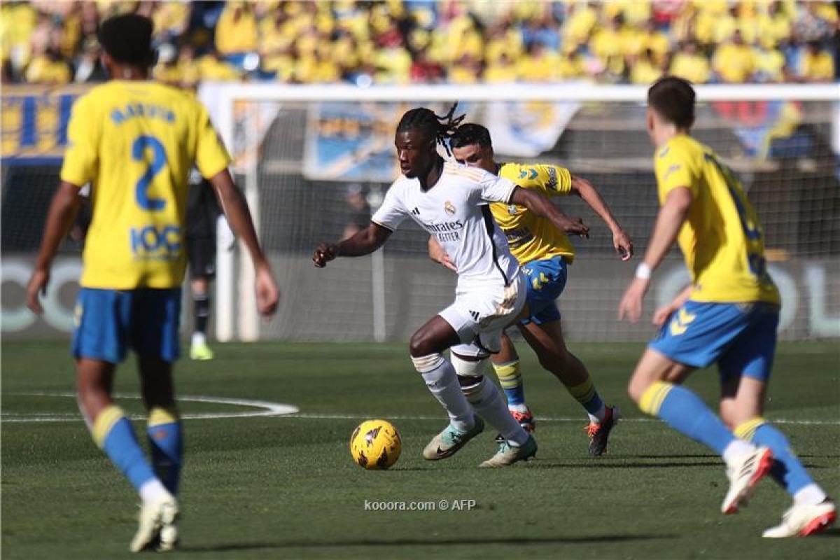 In pictures: Tchoamini's header returns Real Madrid to the top of La Liga