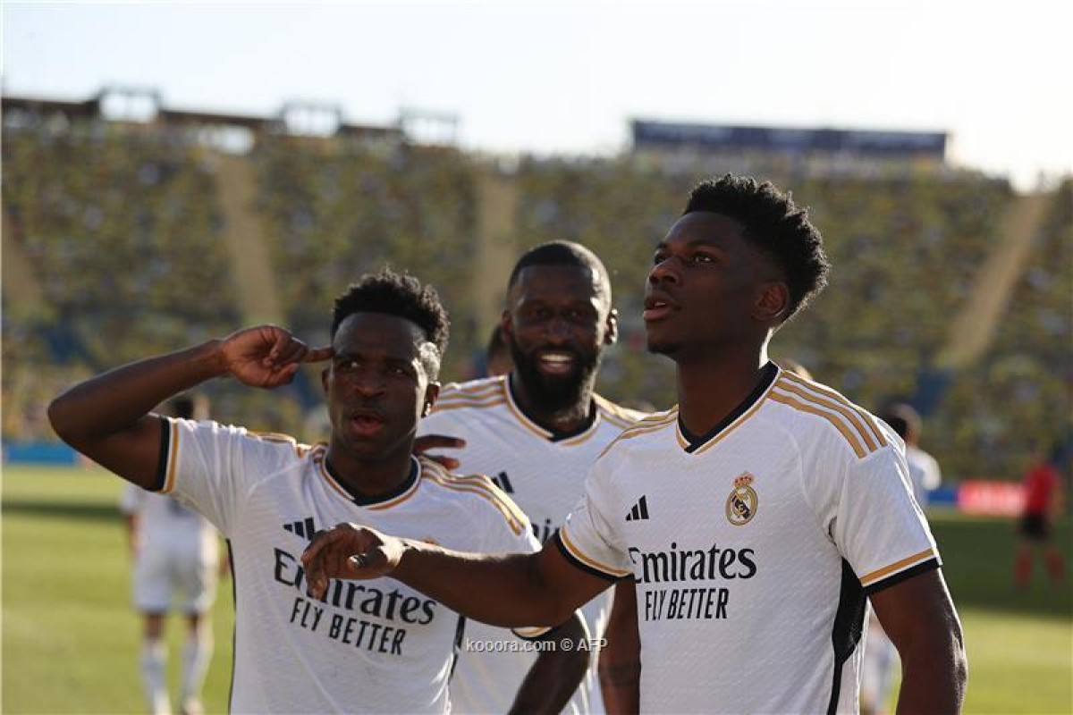 In pictures: Tchoamini's header returns Real Madrid to the top of La Liga