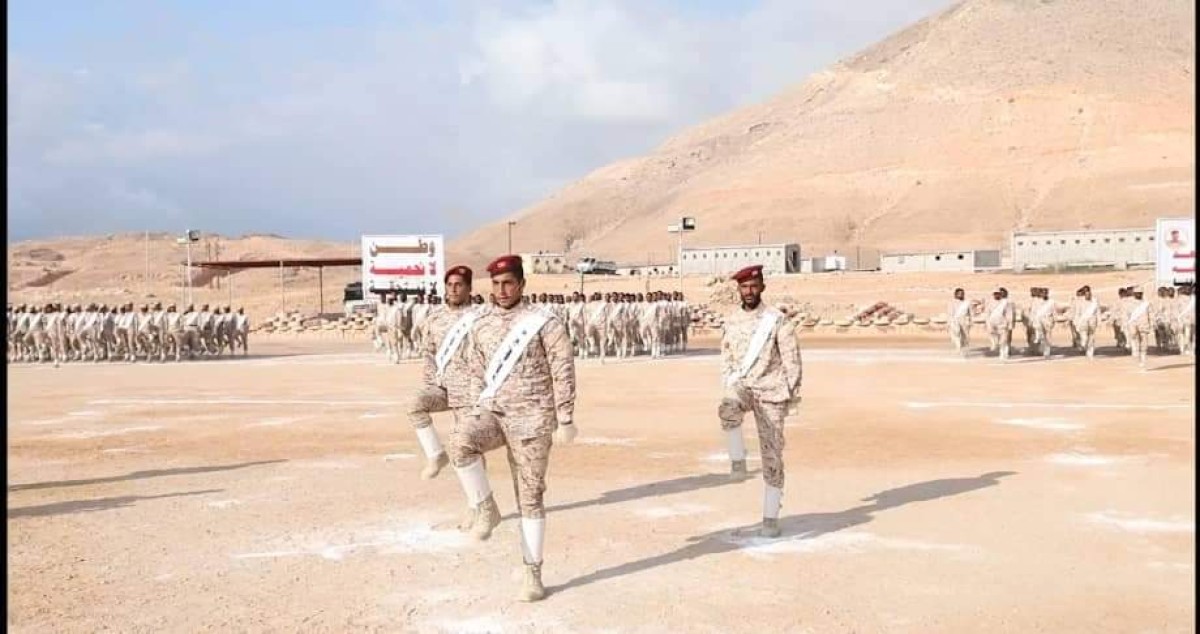 A new batch of the Hadrami Elite Brigade graduates in Mukalla