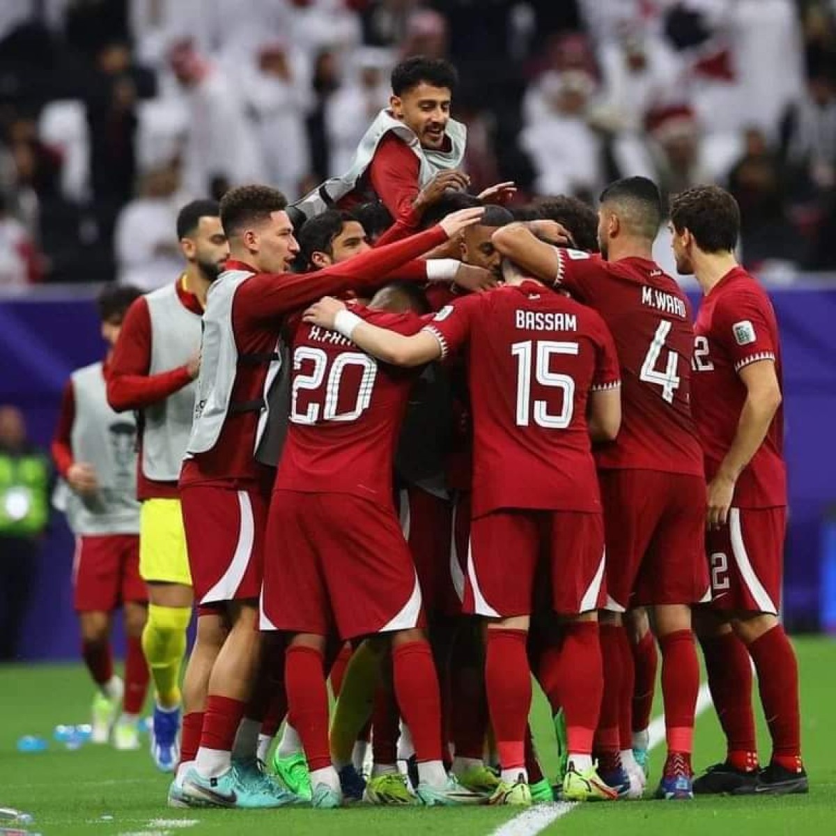 Marathon scenario leads Qatar to the semi-finals of the Asian Cup