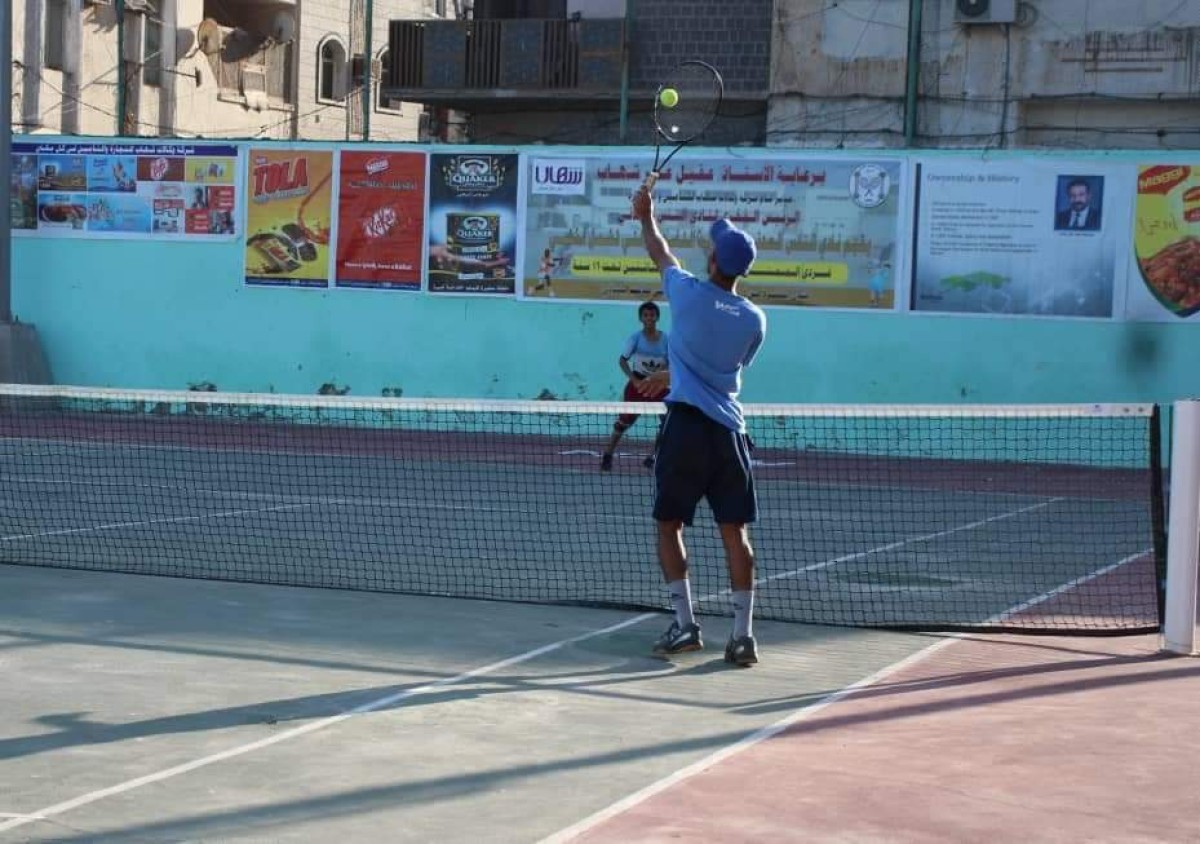 The start of the ninth tennis tournament