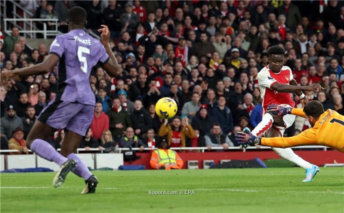 Arsenal destroys Liverpool with a third runner-up win... Round 23 of the English Premier League